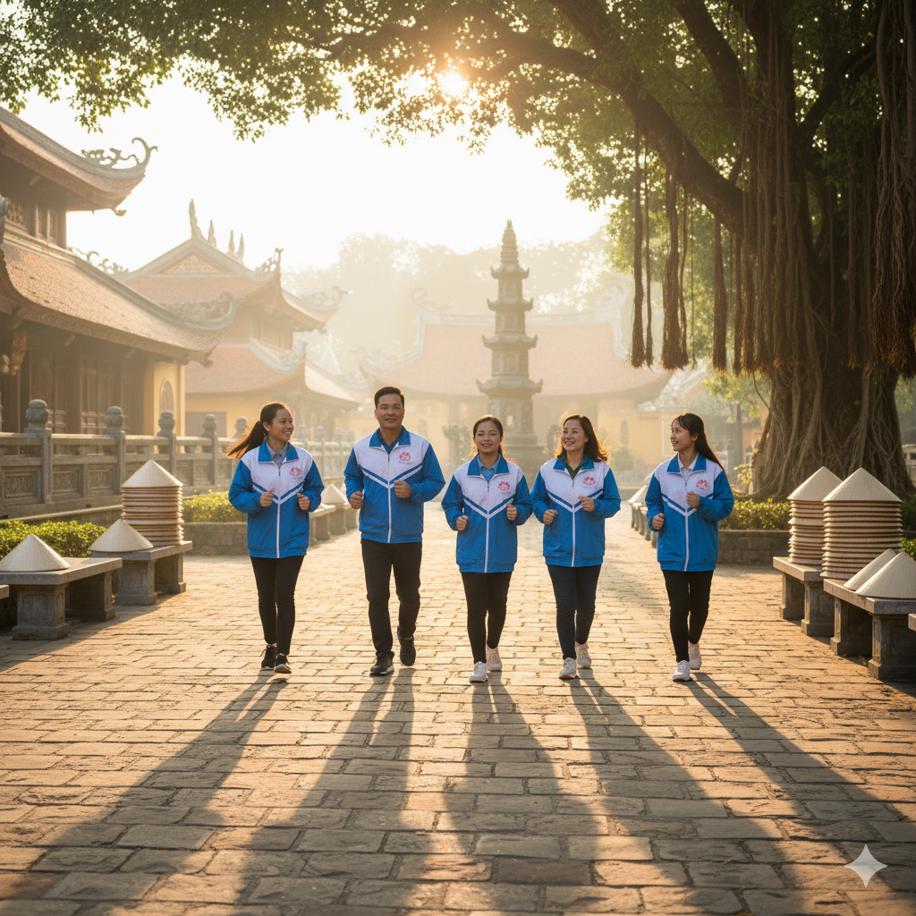 Hình ảnh minh họa chạy bộ chánh niệm