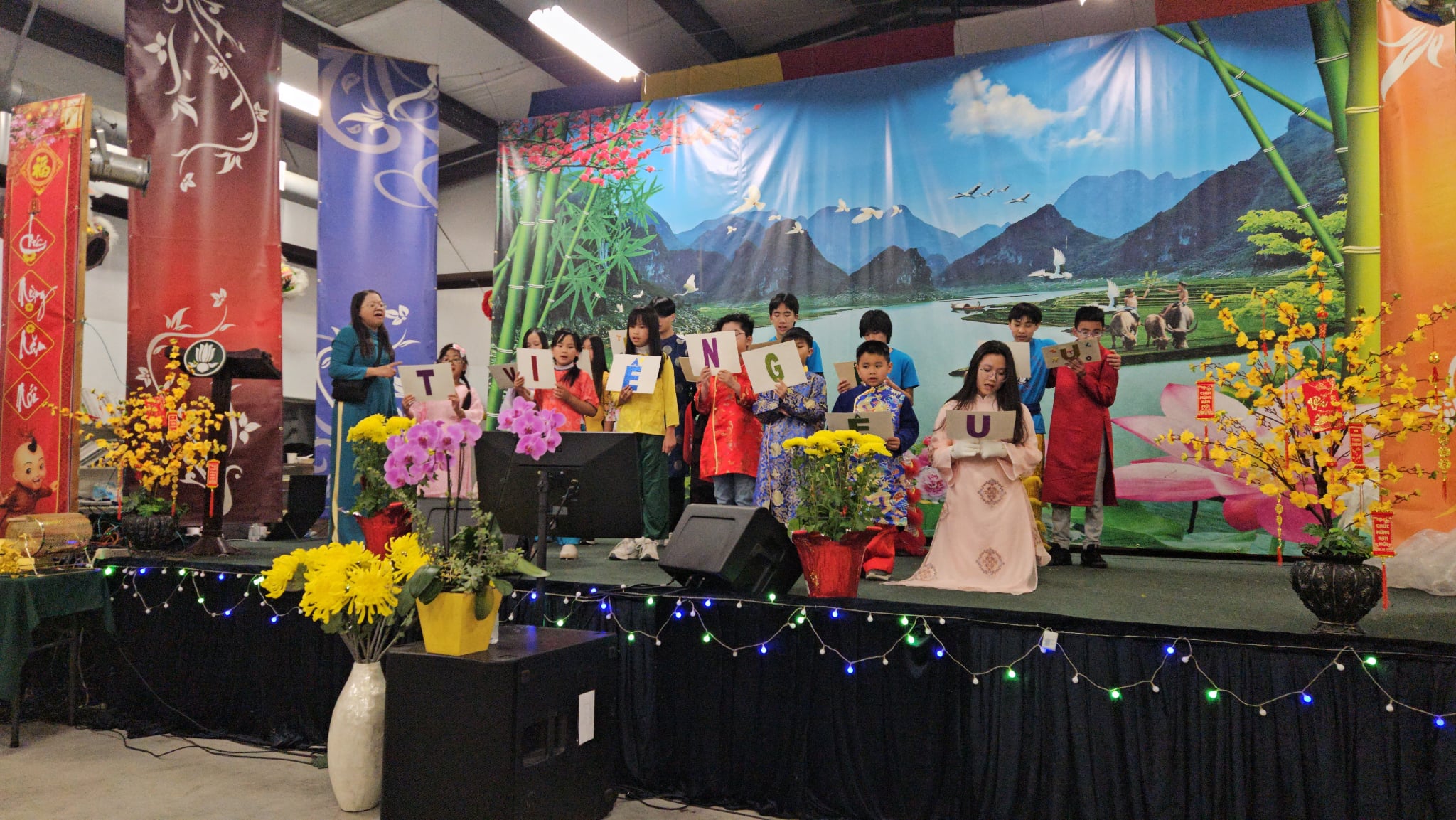 Không khí chuẩn bị